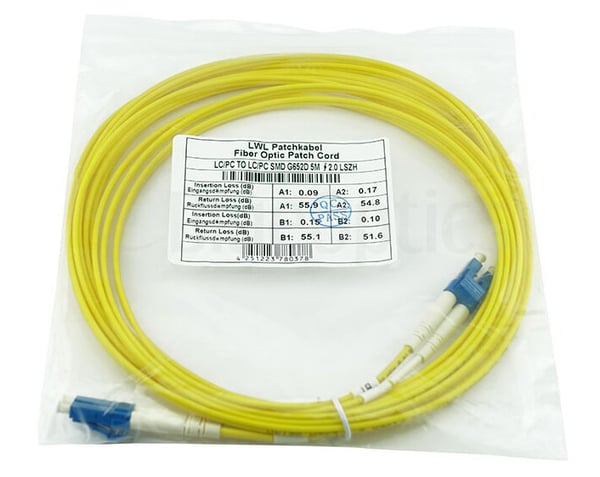 BlueOptics AK345A-BO InfiniBand og fiberoptisk kabel 2 m LC Gul