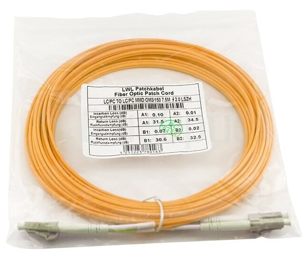 BlueOptics 050502K5120000050M InfiniBand och fiberoptisk kabel 50 m 2x LC LC/APC Grön