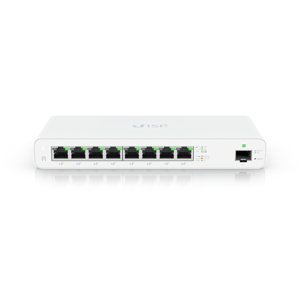 Ubiquiti UISP Router kabelansluten router Gigabit Ethernet Vit