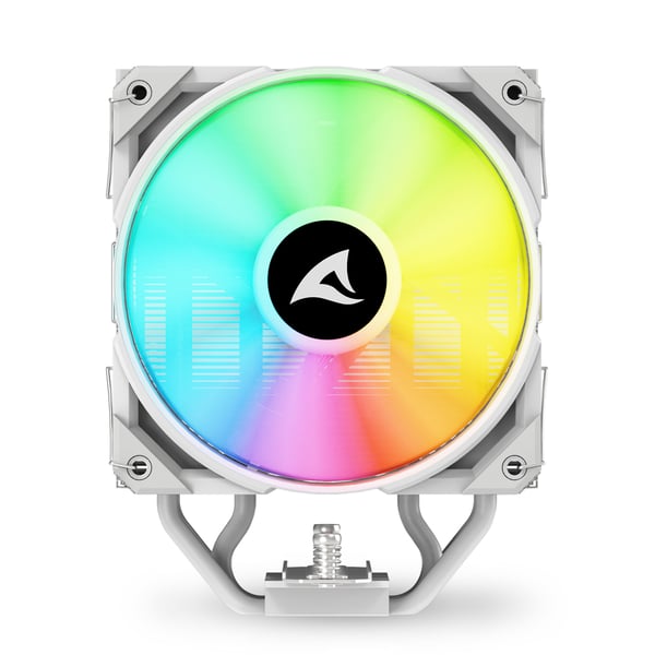 Sharkoon A40 RGB Processor Luftkøler 12 cm Hvid 1 stk