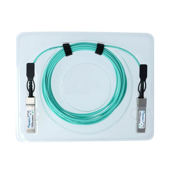 BlueOptics 10G-AOC-SFP10M-BO InfiniBand og fiberoptisk kabel 10 m SFP+ Turkisfarve