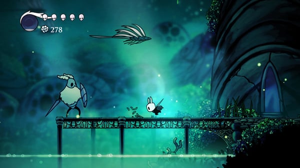 Pikkukuva 14 / 18: Fangamer Hollow Knight Vakio Saksa, Englanti, Yksinkertaistettu kiina, Korea, Espanja, Ranska, Italia, Japani, Portugali, Venäjä Nintendo Switch