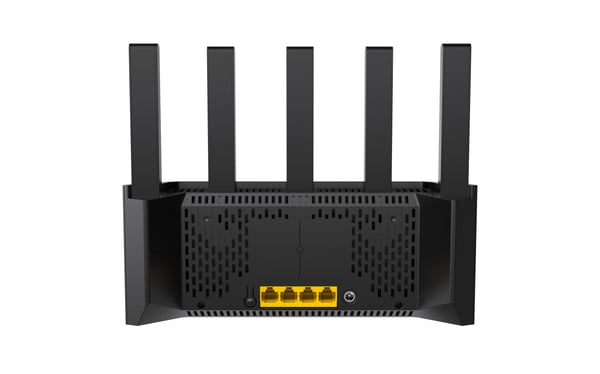 Tenda TX12L Pro trådløs router Gigabit Ethernet Dual-band (2,4 GHz / 5 GHz) Sort