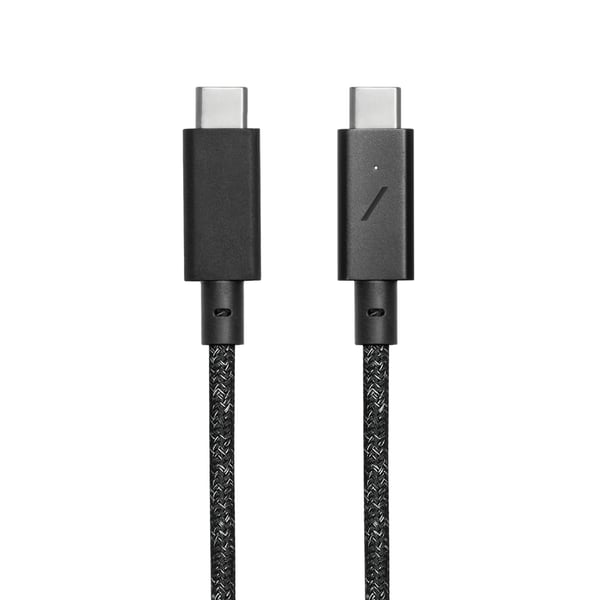 Native Union Desk USB-kaapeli USB 2.0 2,4 m USB C 0,48 Gbit/s 100 W Musta