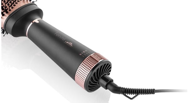 Eta Fenité Varmluftsbørste Airflow Sort, Rose 1300 W 1,7 m