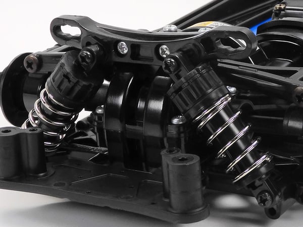 Miniatyrbild 6 av 12: Tamiya Mercedes-Amg Gt3 Evo radiostyrd modell Bil Elmotor 1:10