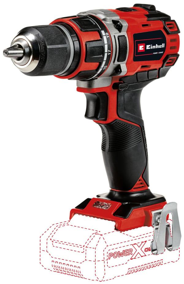 Einhell TE-CD 18/50 Li BL Solo 1800 rpm Nøglefri 1,14 kg