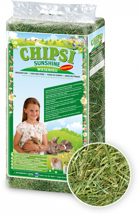 CHIPSI SUNSHINE Hø 4 kg Kanin