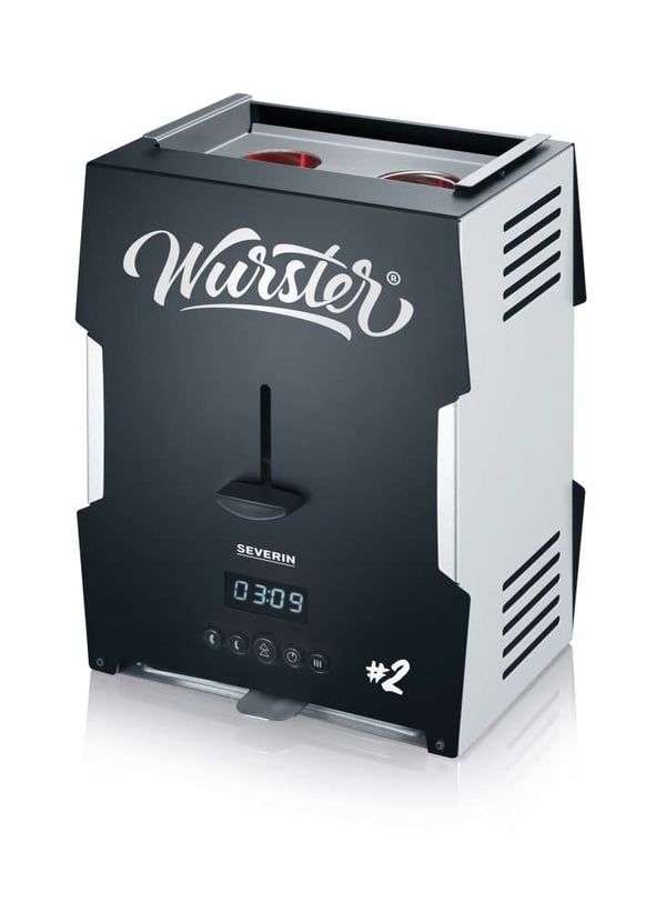Severin Wurster WT 5005 2000 W Sort, Grå