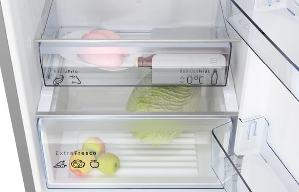 Balay 3KFB864XE kombinerad kyl/frys Fristående 363 l Rostfritt stål
