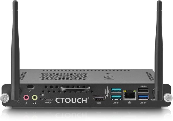 Miniatyrbild 2 av 4: CTOUCH OPS 2,1 GHz Windows 10 IoT Enterprise 800 g Svart i3-8145U