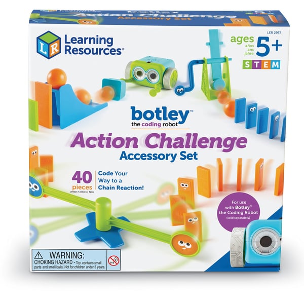 Miniatyrbild 6 av 9: Learning Resources Botley the Coding Robot Action Challenge Accessory Set