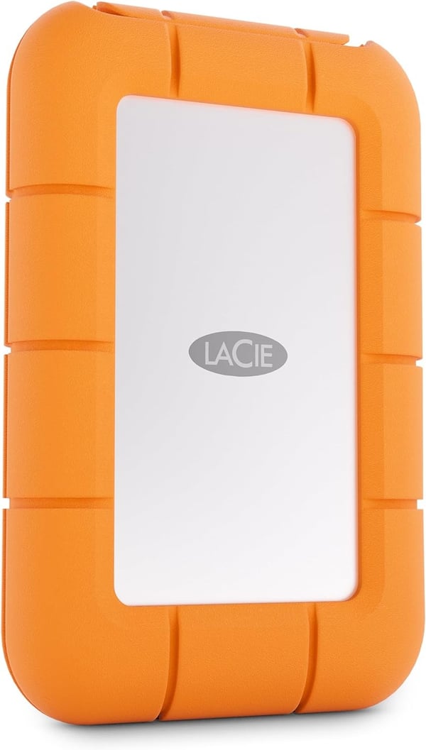 LaCie STMF2000400 ulkoinen SSD 2 TB USB Type-C USB 3.2 Gen 2x2 Harmaa, Oranssi