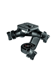 Manfrotto 3D Junior Camera Head stativhuvuden Svart Aluminium