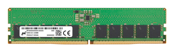 Micron MTC10C1084S1EC56BR RAM-minnen 16 GB 1 x 16 GB DDR5 288-pin DIMM ECC Micron MTC10C1084S1EC56BR RAM-minnen 16 GB 1 x 16 GB DDR5 288-pin DIMM ECC