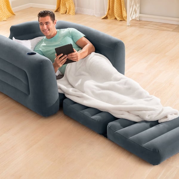 Miniatyrbillede 4 af 4: Intex Pull-Out Chair Enkelt stol Grå