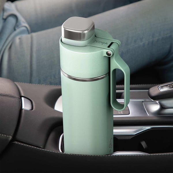 Ninja Thirsti Dagligt forbrug, Fitness, Vandring, Sport 530 ml Plast, Rustfrit stål Mintfarve