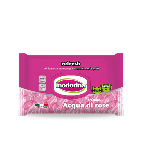 Inodorina 8031398000886 rengöringsservett för husdjur