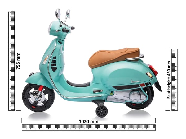 Jamara Ride-on Vespa GTS 125 Päällä istuttava mopo