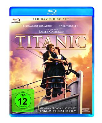 20th Century Fox Titanic Blu-ray Tysk, Engelsk, Fransk 20th Century Fox Titanic Blu-ray Tysk, Engelsk, Fransk