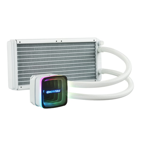 Miniatyrbild 4 av 9: Enermax ELC-AQFA240-SQA-W kylsystem för dator Processor Vätskekylningskit 12 cm Vit 1 styck