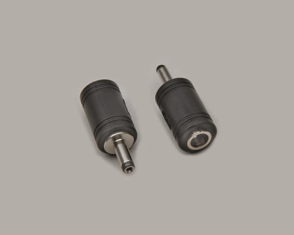 BKL Electronic 072227 strømstik adapter Sort