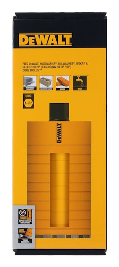 Pikkukuva 5 / 6: DEWALT Timantti Märkäporanterä 152x400mm 1 1/4Z