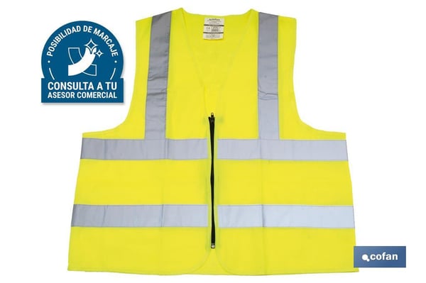 Cofan 11000152-XL reflekterande/LED-upplyst klädesplagg och tillbehör Väst