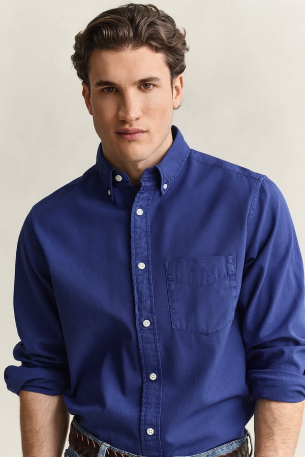 Miniatyrbild 6 av 7: Gant 3250203-435 Skjorta Button down-krage Långärmad Bomull