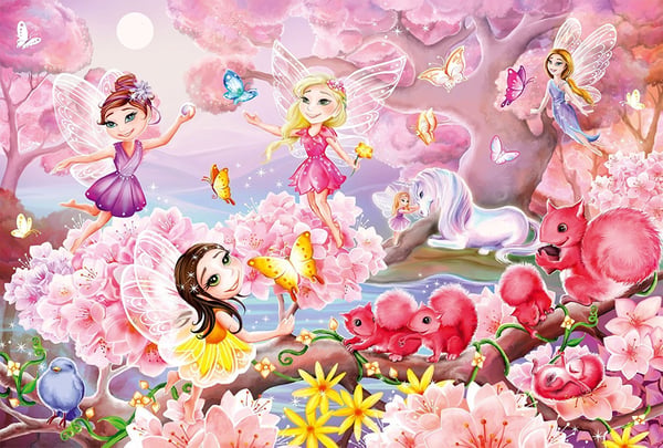 Schmidt Spiele 56155 puslespil 60 stk Fantasy