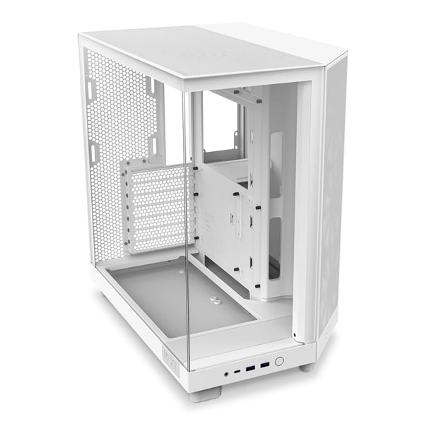 NZXT H6 Flow RGB Midi Tower Hvid