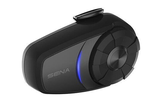 Sena 10S-02 motorcykel samtaleanlæg 4 kanaler 1600 m Sort