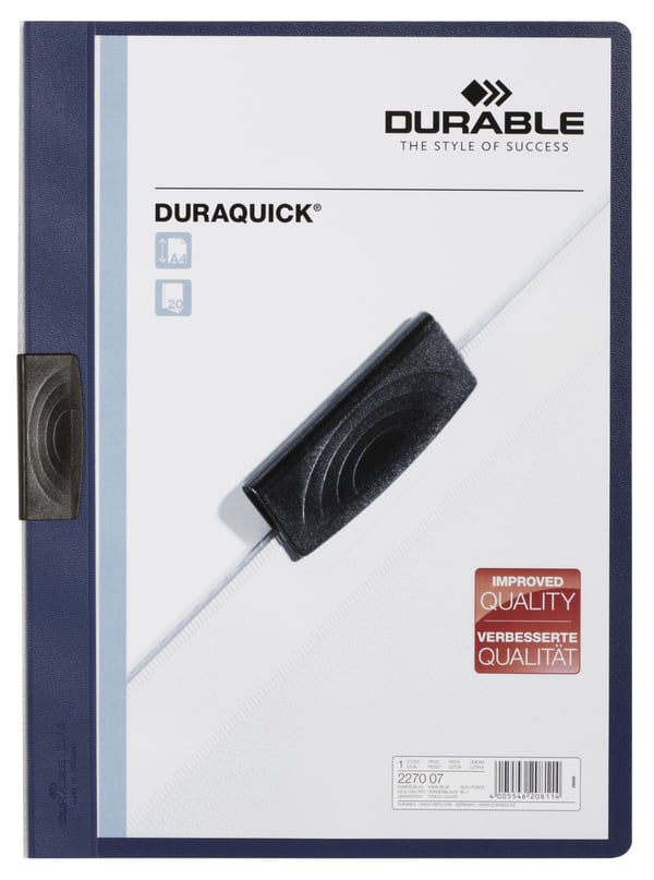 Durable 227007 raporttikansi Polypropeeni (PP) Laivasto