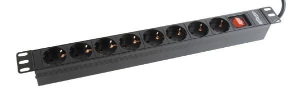 Miniatyrbillede 1 af 3: EnerGenie EG-PDU-012 strømforsyningsenhed (PDU) 8 AC stikkontakt(er) 1U Sort