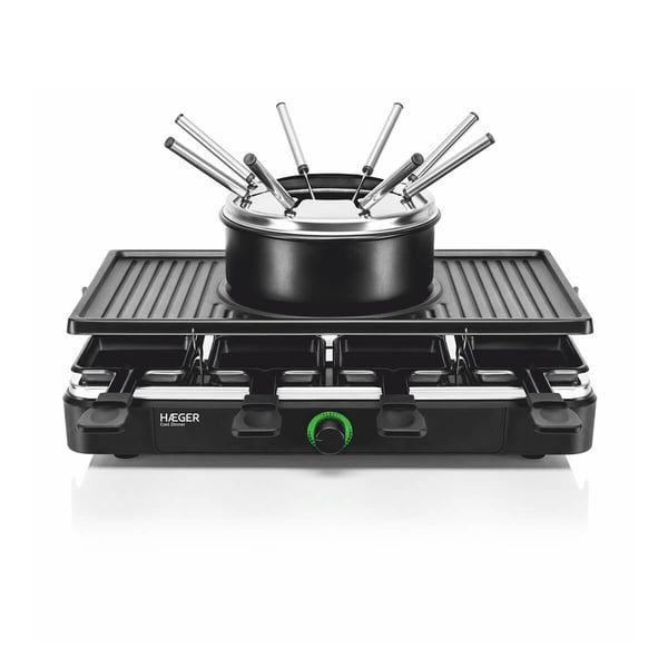 Haeger GR-FRG.016A fondue-, gourmet- ja wokkipannu 8 henkilö(t) Haeger GR-FRG.016A fondue-, gourmet- ja wokkipannu 8 henkilö(t)