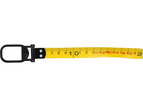 Yato YT-71572 målebånd 50 m Acrylonitrilbutadienstyren, Glasfiber, Gummi Sort, Rød