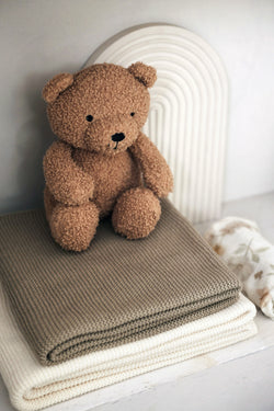 Jollein 516-511-67053 babytæppe Oliven 75 x 100 cm Dreng/Pige