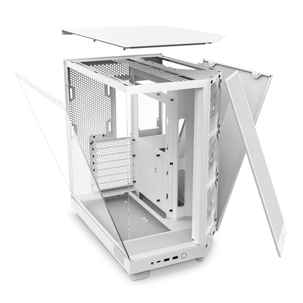 NZXT H6 Flow RGB Midi Tower Hvid