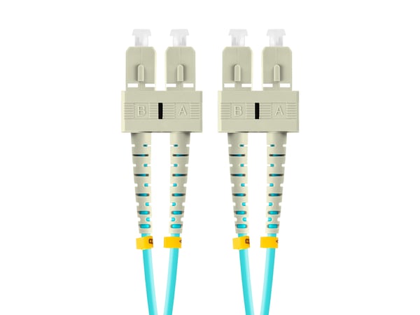 Miniatyrbillede 1 af 3: Lanberg FO-SUSU-MD31-0020-TQ InfiniBand og fiberoptisk kabel 2 m SC Turkisfarve