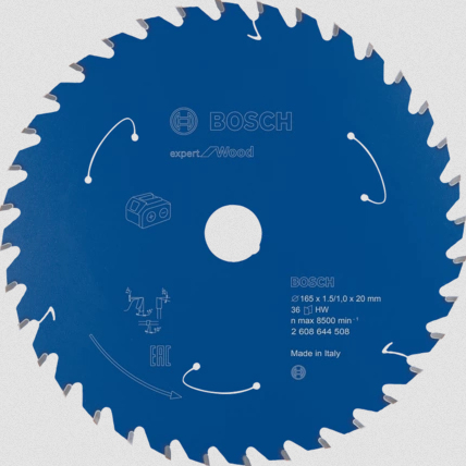 Pikkukuva 1 / 5: Bosch 2 608 644 508 pyörösahanterä 16,5 cm 1 kpl