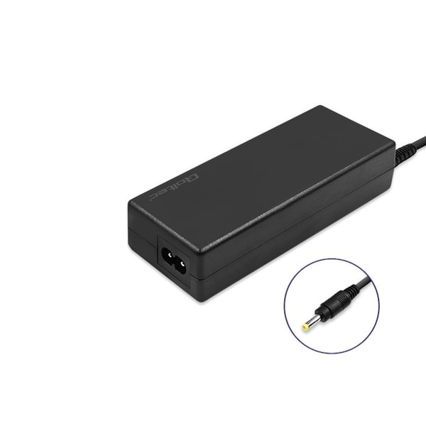 Miniatyrbillede 3 af 8: Qoltec 51038 strømadapter og vekselret Indendørs 65 W Sort