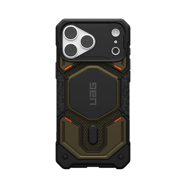 Urban Armor Gear Monarch Pro Kevlar mobiltelefon etui 17,5 cm (6.9") Cover Sort, Mørkegrøn Urban Armor Gear Monarch Pro Kevlar mobiltelefon etui 17,5 cm (6.9") Cover Sort, Mørkegrøn