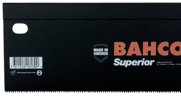 Miniatyrbild 3 av 5: Bahco 3180-14-XT11-HP handsågar Ryggsåg 35 cm Svart, Orange