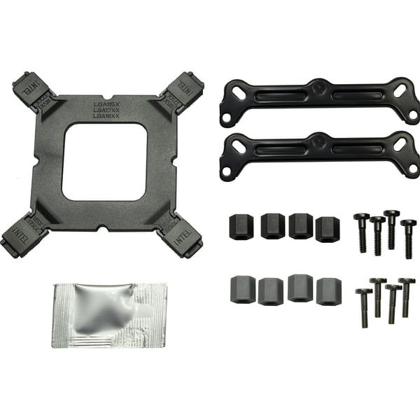 Pikkukuva 3 / 3: Inter-Tech 4P90 Pro Bulk Suoritin Ilmanjäähdytin 9,2 cm Musta 1 kpl