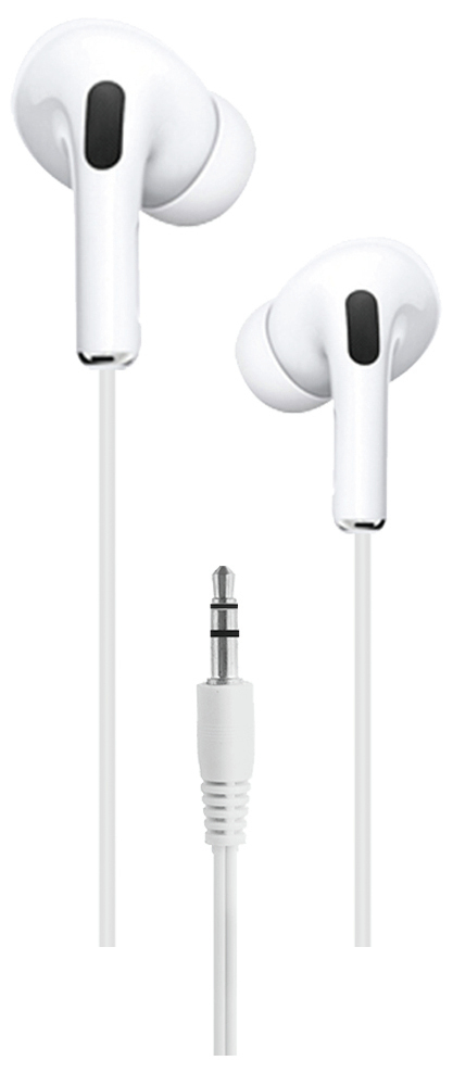 2GO 797313 hörlur och headset Hörlurar Kabel I öra Samtal/musik Vit