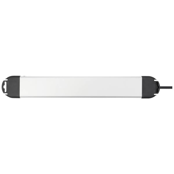 Renkforce RF-6417718 överspänningsskydd Aluminium, Svart 6 AC-utgångar 250 V 5 m