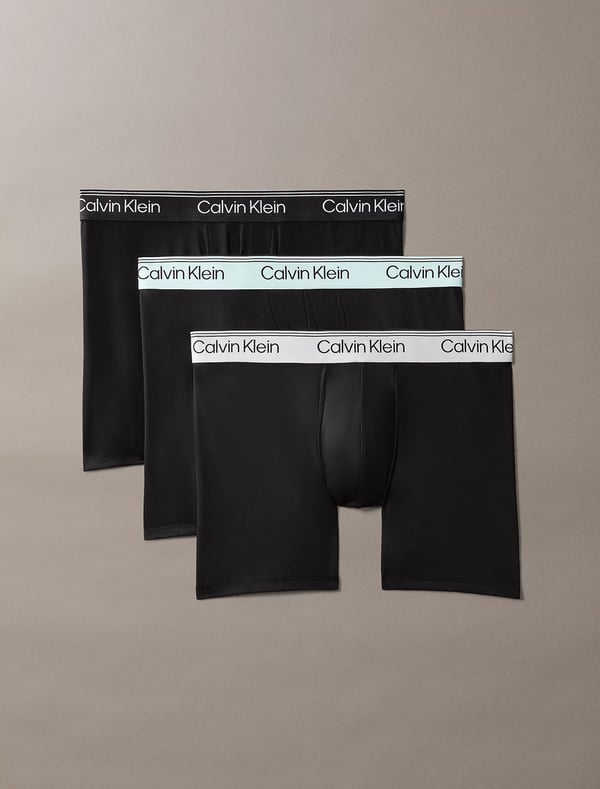 Miniatyrbild 1 av 6: Calvin Klein LV00NB44103ZP Boxershorts Svart, Grön, Grå