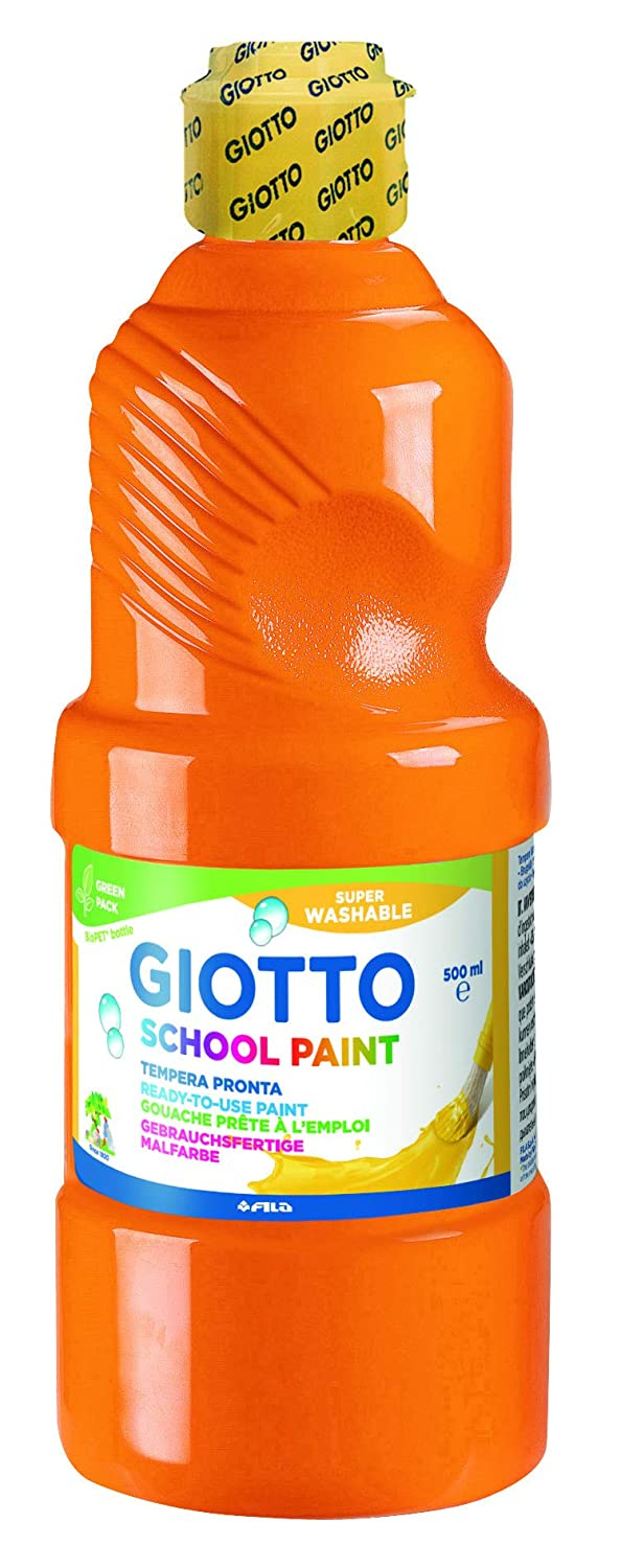 Giotto F535305 temperamaali 500 ml Pullo Oranssi