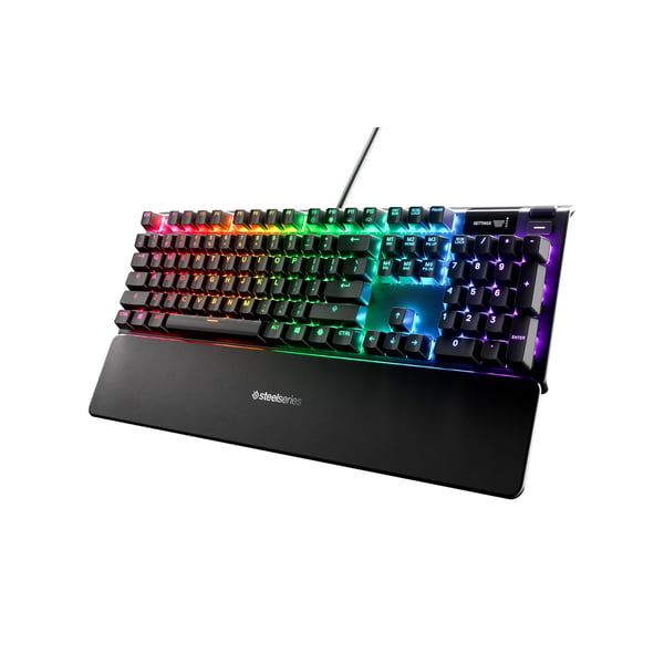 Pikkukuva 1 / 8: Steelseries Apex 5 näppäimistö Pelaaminen USB Musta
