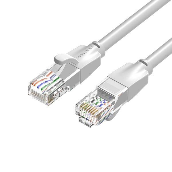 Miniatyrbillede 1 af 4: Vention IBEHF netværkskabel Grå 1 m Cat6 U/UTP (UTP) Rund
